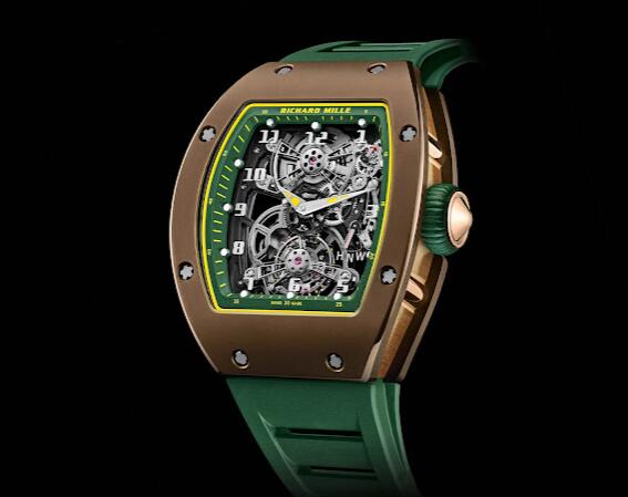 Review Richard Mille RM 17-01 Tourbillon Brown Cermet Replica Watch